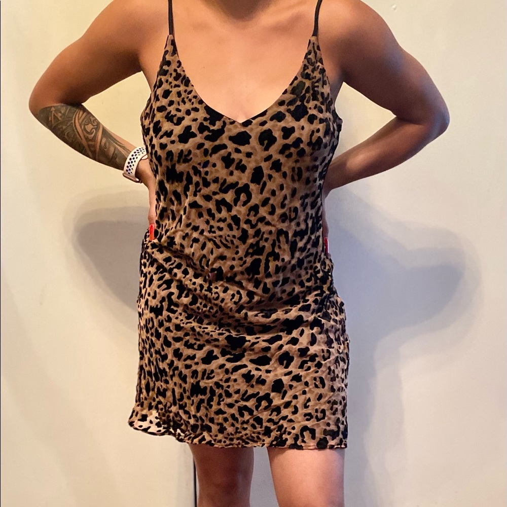 Forever 21 cheetah print dress